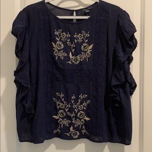 American Eagle short sleeve blouse